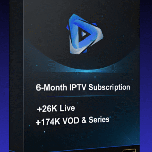 6 Months IPTV Package Plan – 30% Off | High Quality 4K
